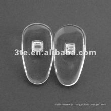 PVC / vinil Eyeglass nariz Pad para quadros de óculos Acessórios ópticos